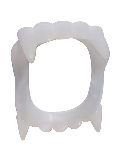 Dentadura dracula plastico