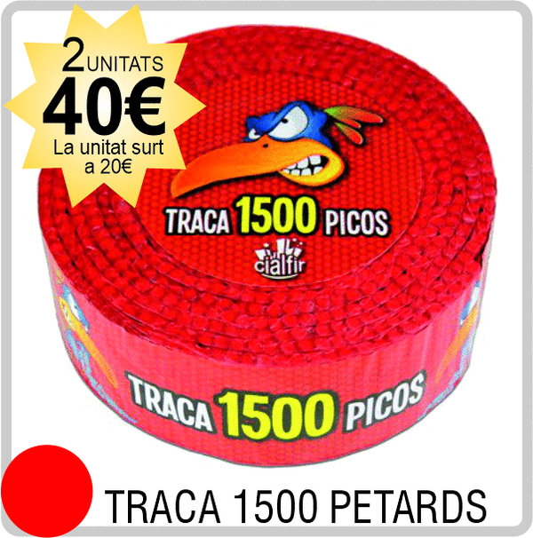 PROMOCIÓ TRACA 500 TIRS (2unitats)