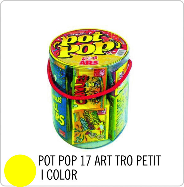 LOT POT POP (17articles) TRO PETIT I COLOR
