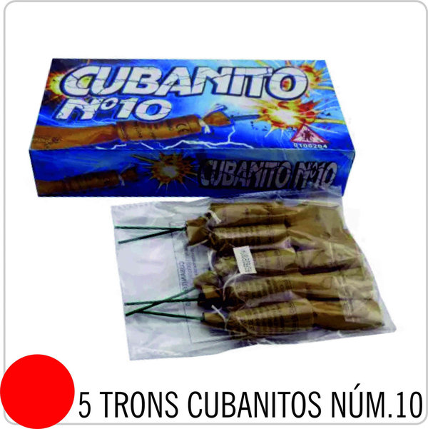 TRO CUBANITO Nº10 (5unitats)
