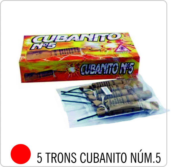 TRO CUBANITO Nº5 (5unitats)