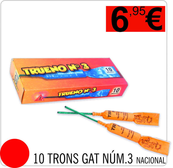 TRO GAT Nº3 (10u)