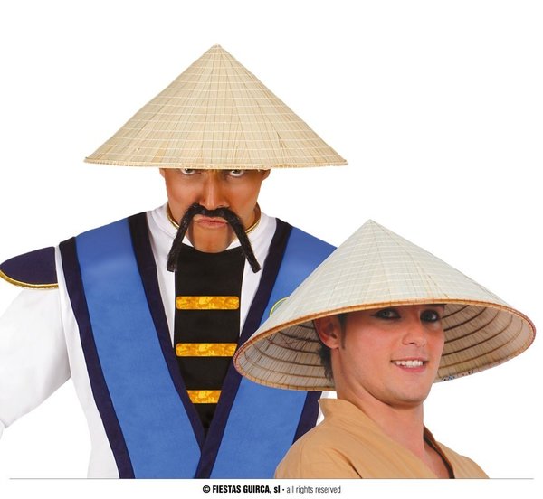 Sombrero vietnamita paja