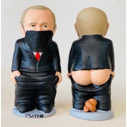 Caganer Vladimir Putin amb Mascareta
