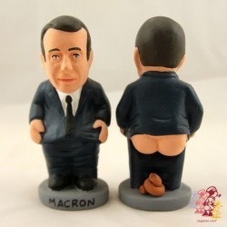 Caganer Emmanuel Macron