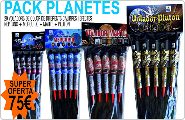 PACK PLANETES
