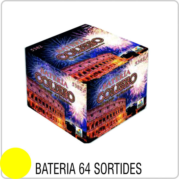 BATERIA COLISEO 64Disparos Diametre 30