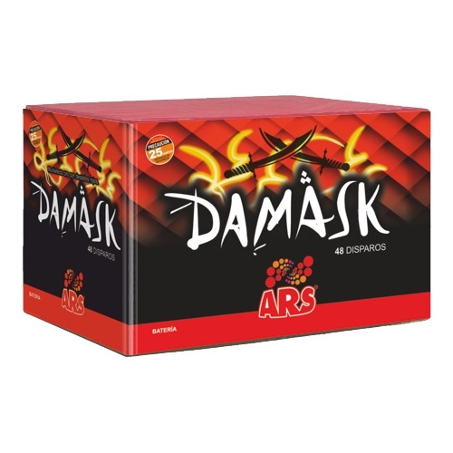 BATERIA DAMASK 48 sortides 30mm