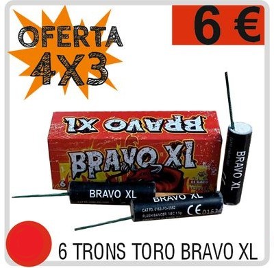 PROMOCIO TRO BRAVO XL 4 CAIXES (24TRONS)