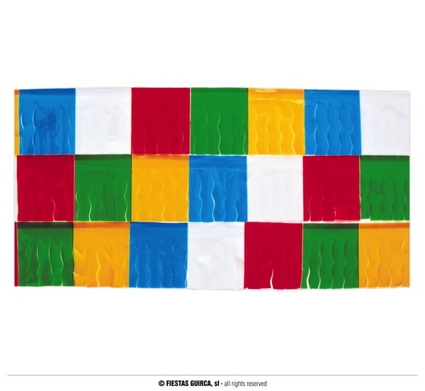 Serrell plàstic  multicolor 25m